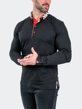 Polo NewtonSolidTattoo Black View-7