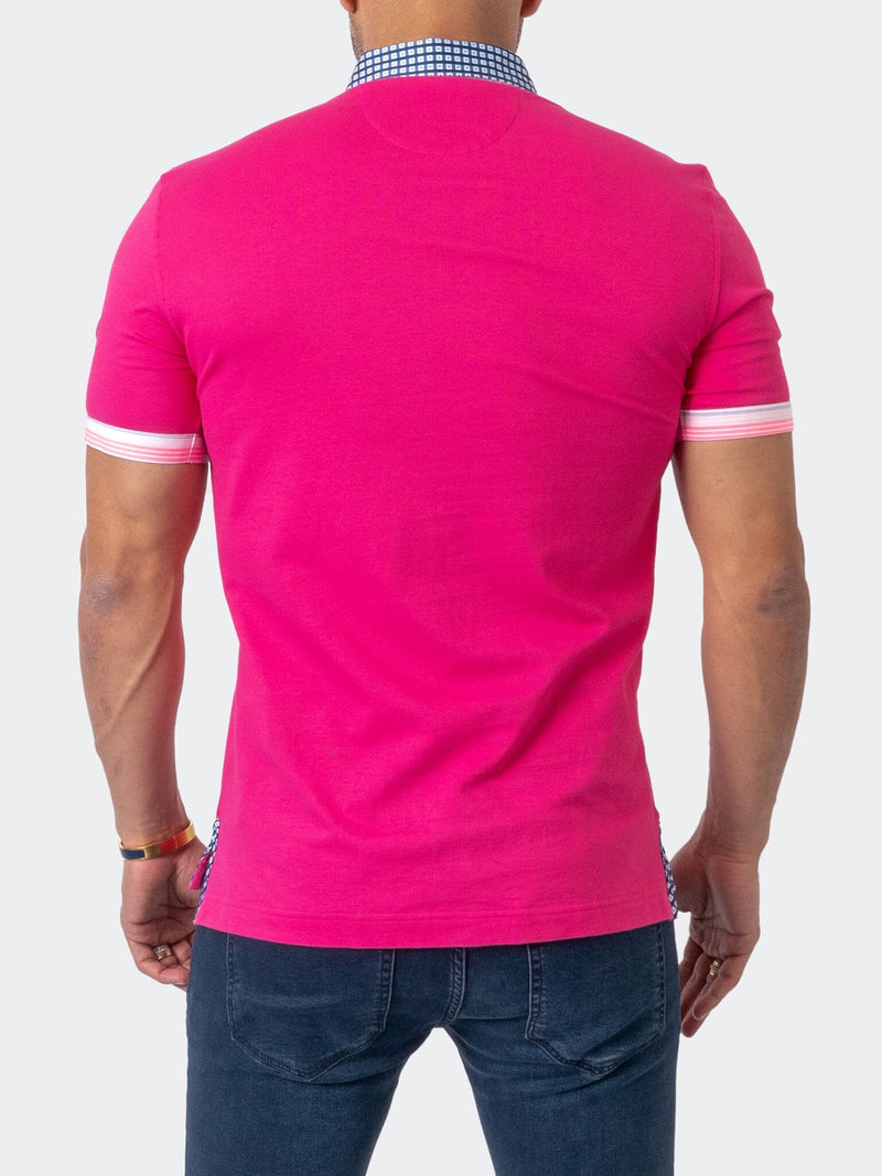 Polo Mozartsolidgrid Pink