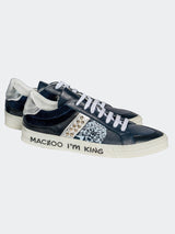 Shoe Casual Crossbones Blue View-3