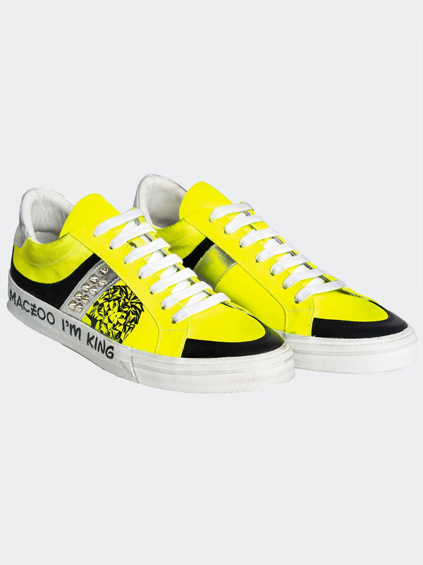 Shoe Casual Crossbones Yellow