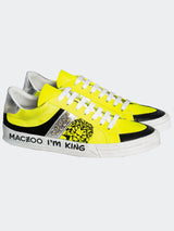 Shoe Casual Crossbones Yellow View-3