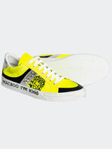 Shoe Casual Crossbones Yellow View-5