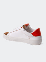 Shoe Casual LineOrange White View-3