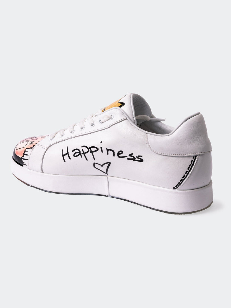 Shoe Casual PaintKing White