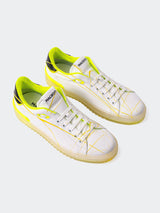 Shoe Casual Transparent Yellow View-1