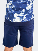 Shorts DyePanel Blue View-2