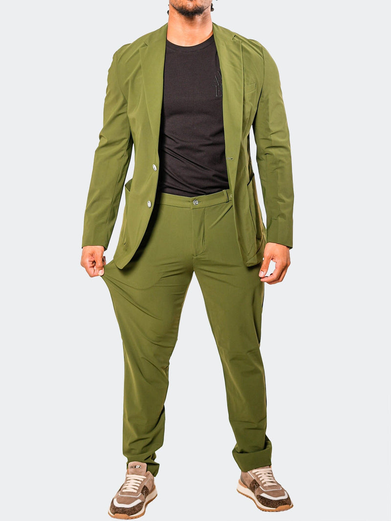 Suit Stretch Armata66 Green