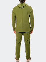 Suit Stretch Armata66 Green View-8