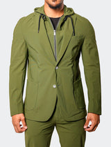 Suit Stretch Armata66 Green View-10