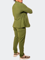 Suit Stretch Armata66 Green View-17