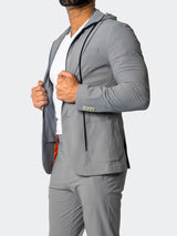 Suit Stretch Guerriero91 Grey View-5