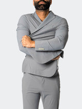 Suit Stretch Guerriero91 Grey View-7