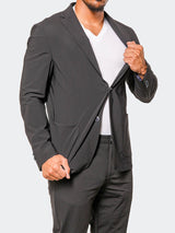 Suit Stretch Nero92 Black View-10