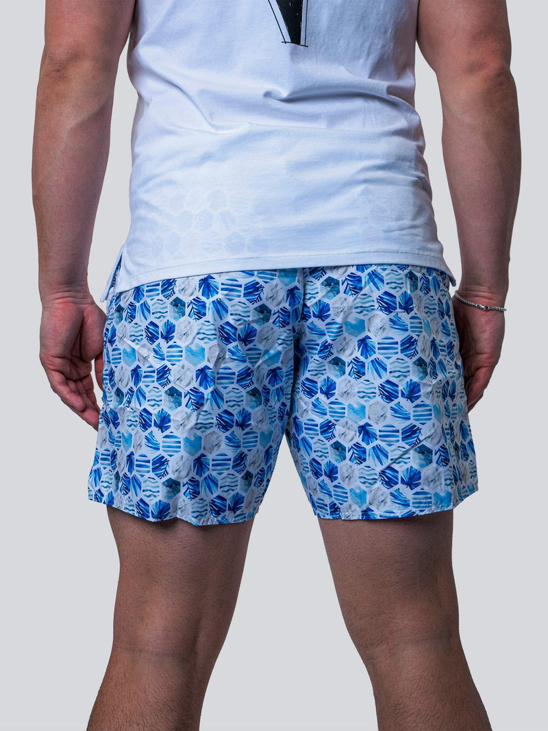 Swim Lion Aqua White