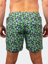 Swim Lion Camo Green View-2