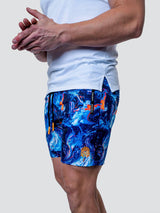 Swim Lion Marbled Blue View-4