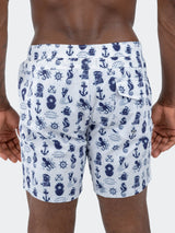 Swim Lion Nautical35 White View-5