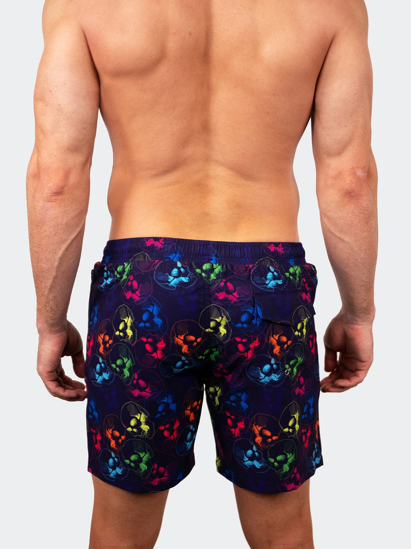 Swim Lion SkullNeon Black