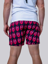 Swim Lion Skull Pink View-5