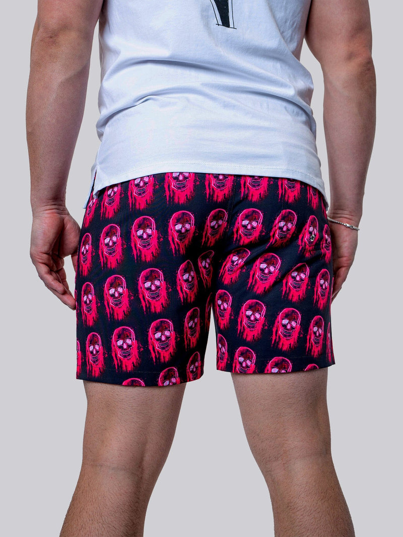 Swim Lion Skull Pink