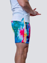 Swim Lion TieDye Multi View-4