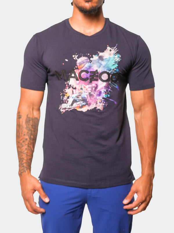 Tee F1 Splash Blue