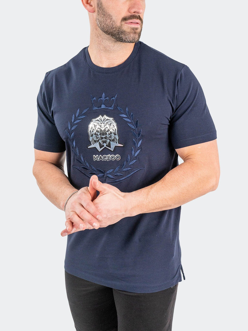 Tee LionCrown Navy