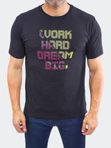 Tee WorkHard Black View-1