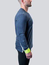 V-Neck Edison NeonCuff Blue View-9