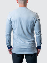 V-Neck Edison Soft Grey View-11