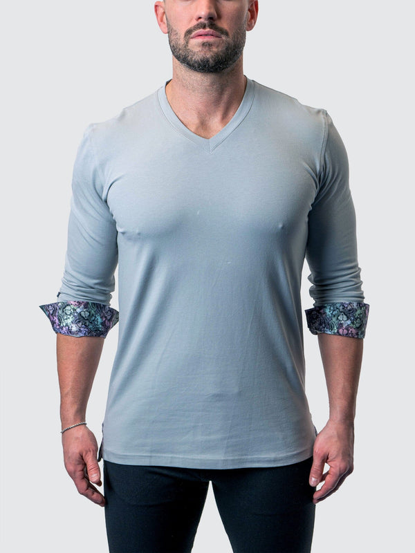 V-Neck Edison Soft Grey