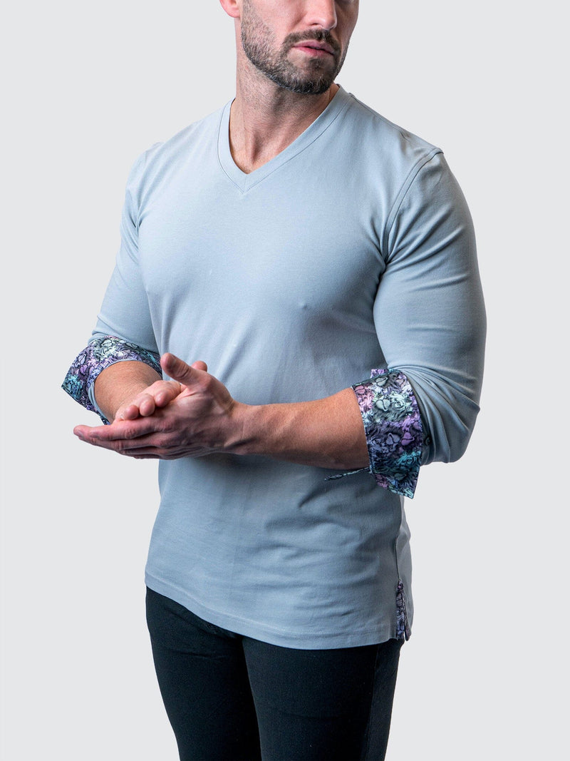 V-Neck Edison Soft Grey