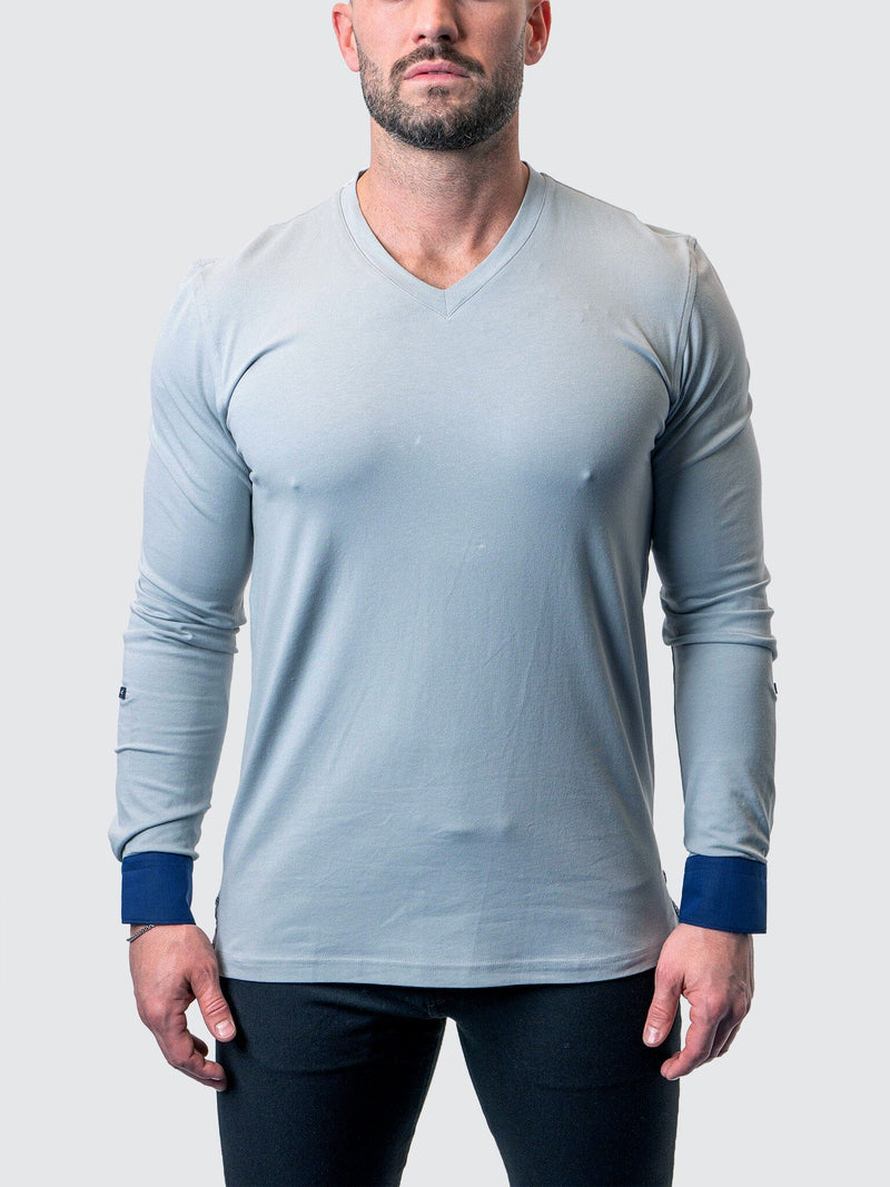 V-Neck Edison Soft Grey