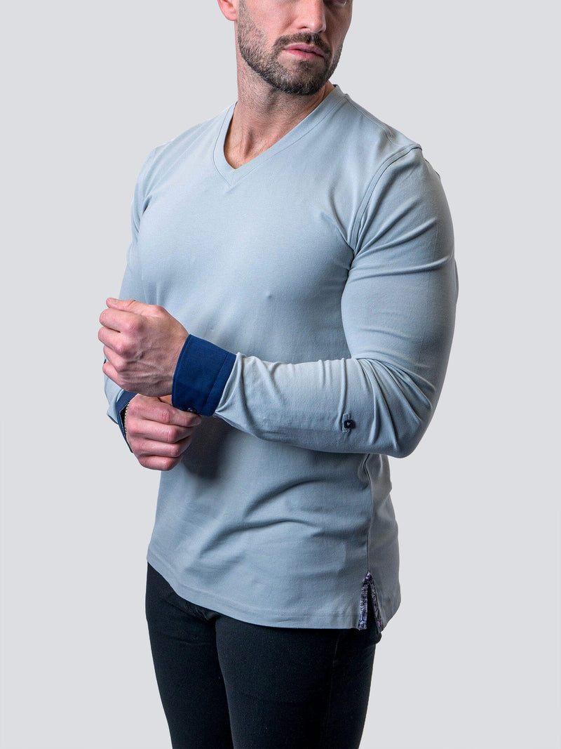 V-Neck Edison Soft Grey