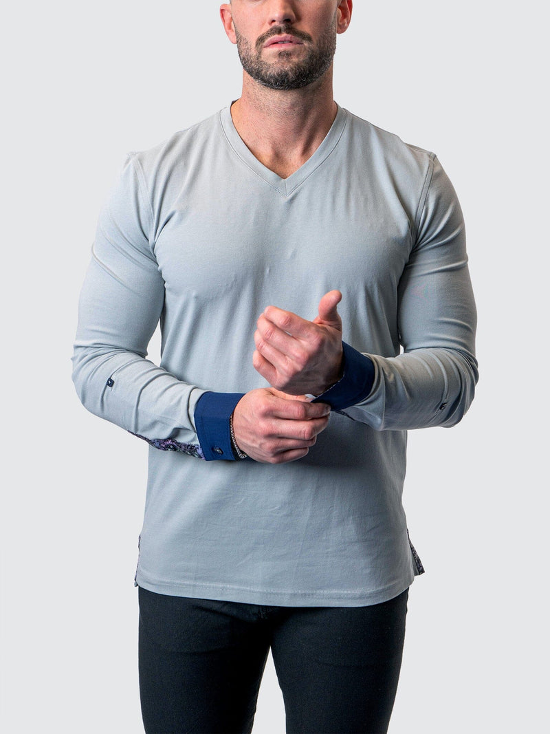 V-Neck Edison Soft Grey