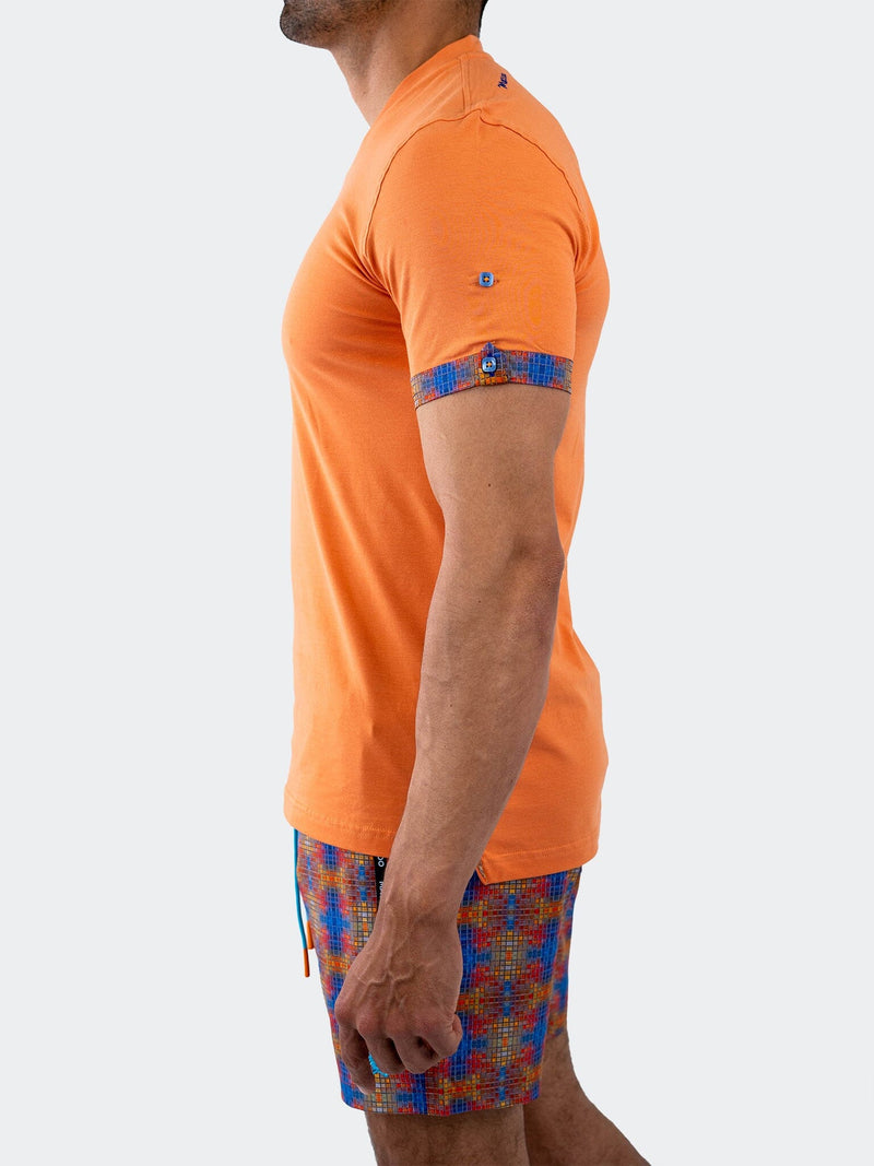 V-Neck Vivaldi Solid37 Orange