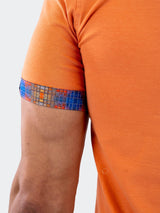 V-Neck Vivaldi Solid37 Orange View-5