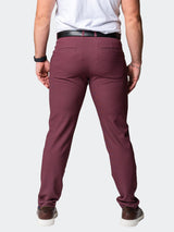 Pants AllDayDot Red View-5