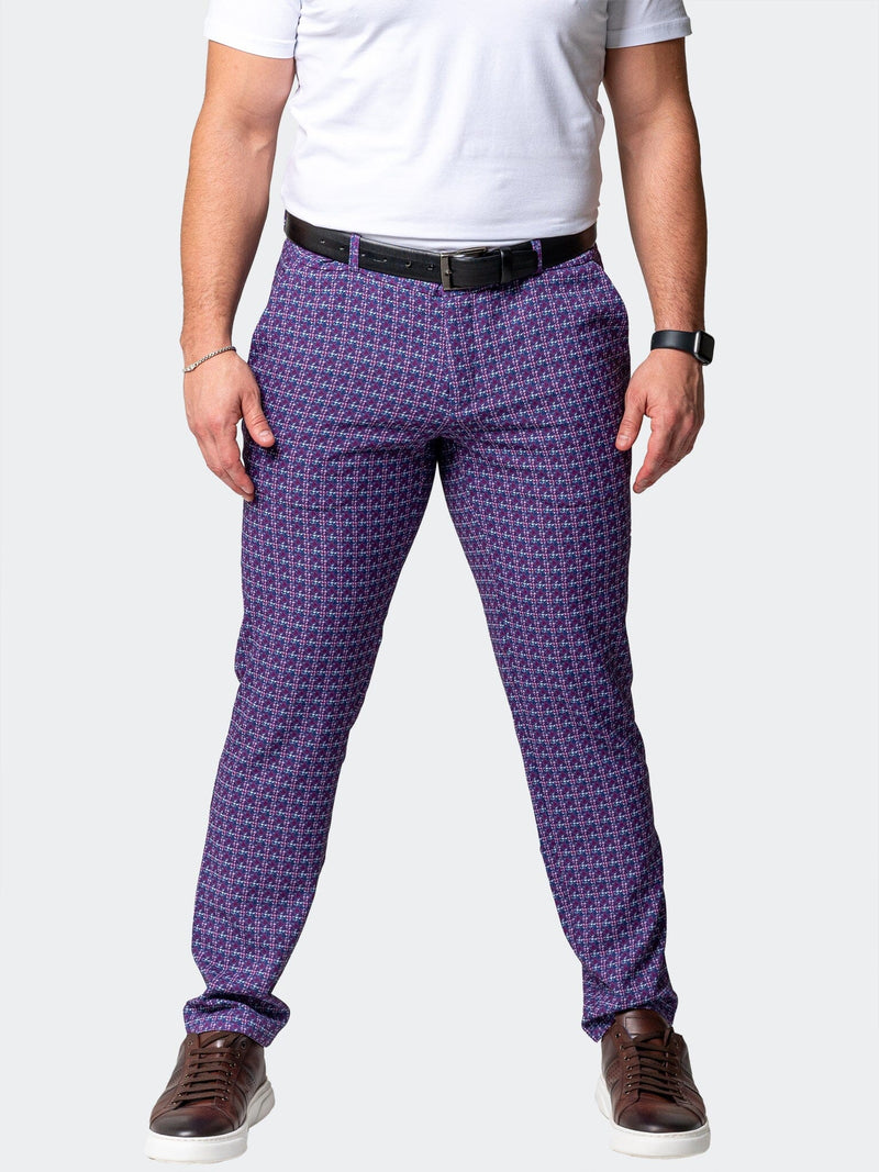 4-Way Stretch Pants Hound Purple