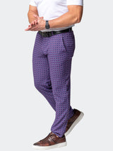 4-Way Stretch Pants Hound Purple View-1