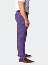 4-Way Stretch Pants Hound Purple View-4