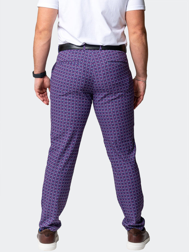 4-Way Stretch Pants Hound Purple