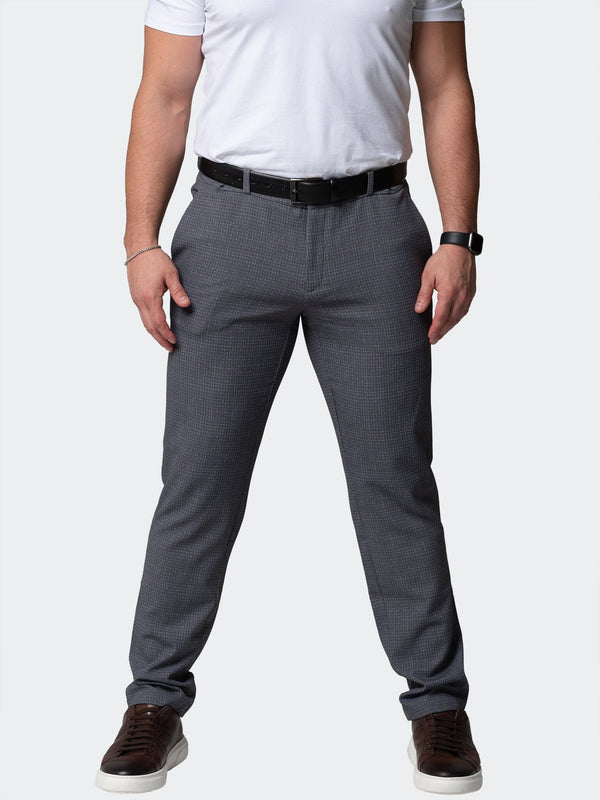 4-Way Stretch Pants Square Grey