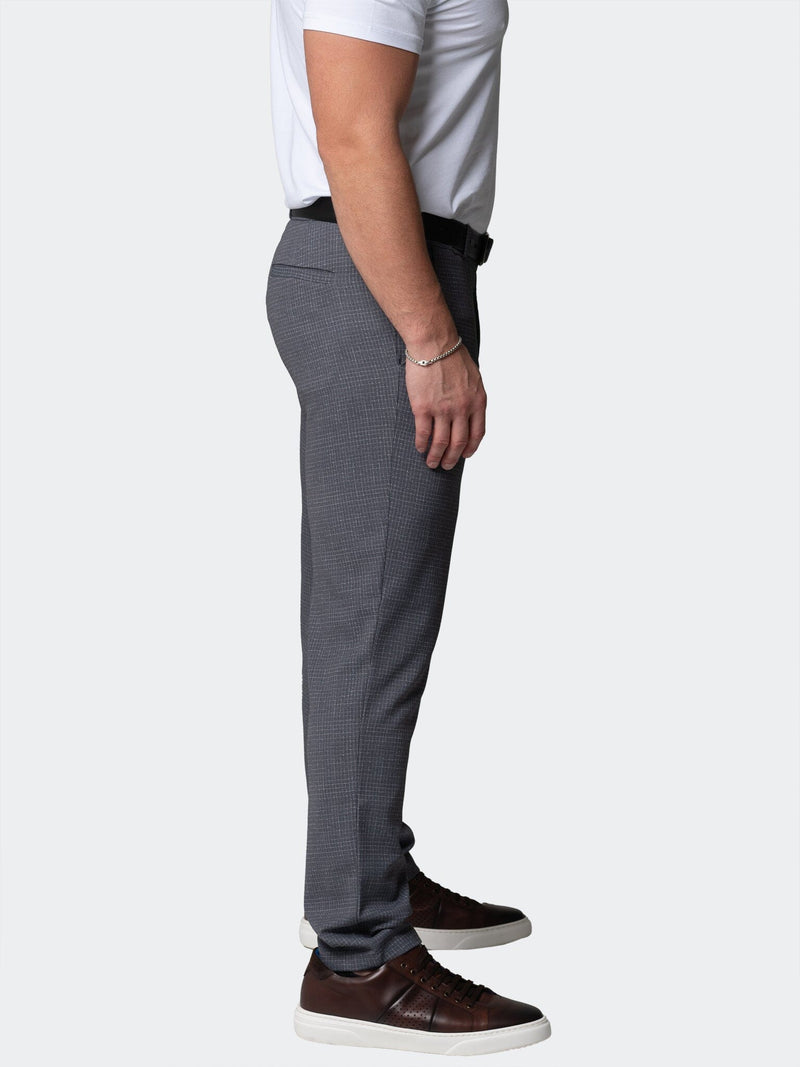 4-Way Stretch Pants Square Grey