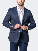 Blazer Descartes Huli Blue View-3