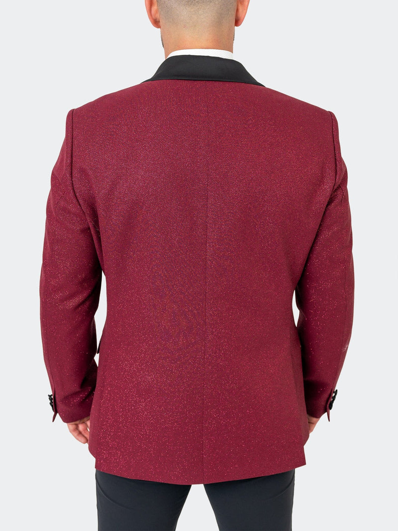 Blazer Shawl Ceremonial Red