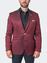 Blazer Socrate Evo CeremonialRed Red View-1