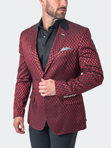 Blazer Socrate Evo CeremonialRed Red View-4