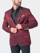 Blazer Socrate Evo CeremonialRed Red View-6