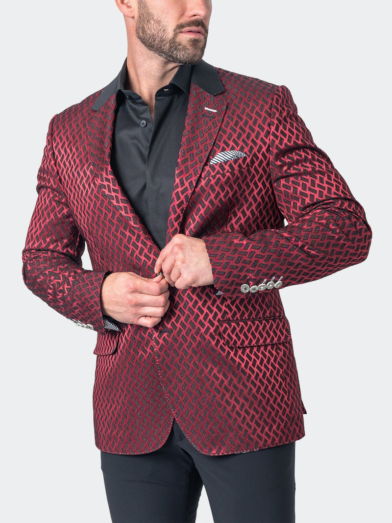 Blazer Socrate Evo CeremonialRed Red